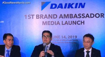 Daikin's Brand Ambassador, Mr. Aga .